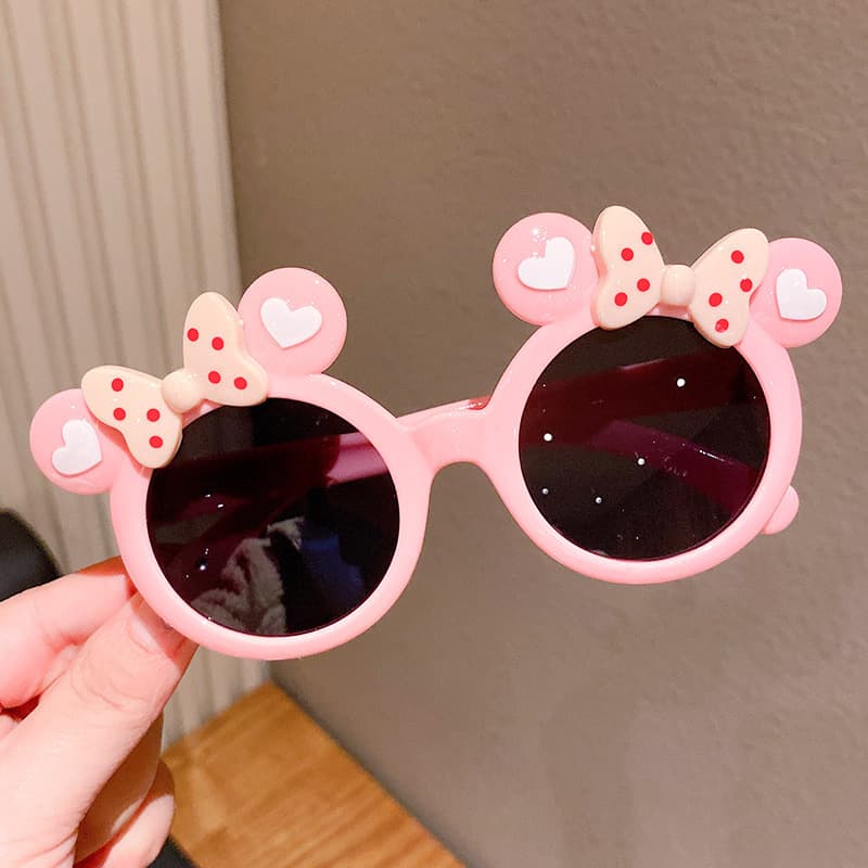 Children's glasses 2025 new style little girl fashion Minnie sunglasses sunglasses girls anti-UV sunglasses 10