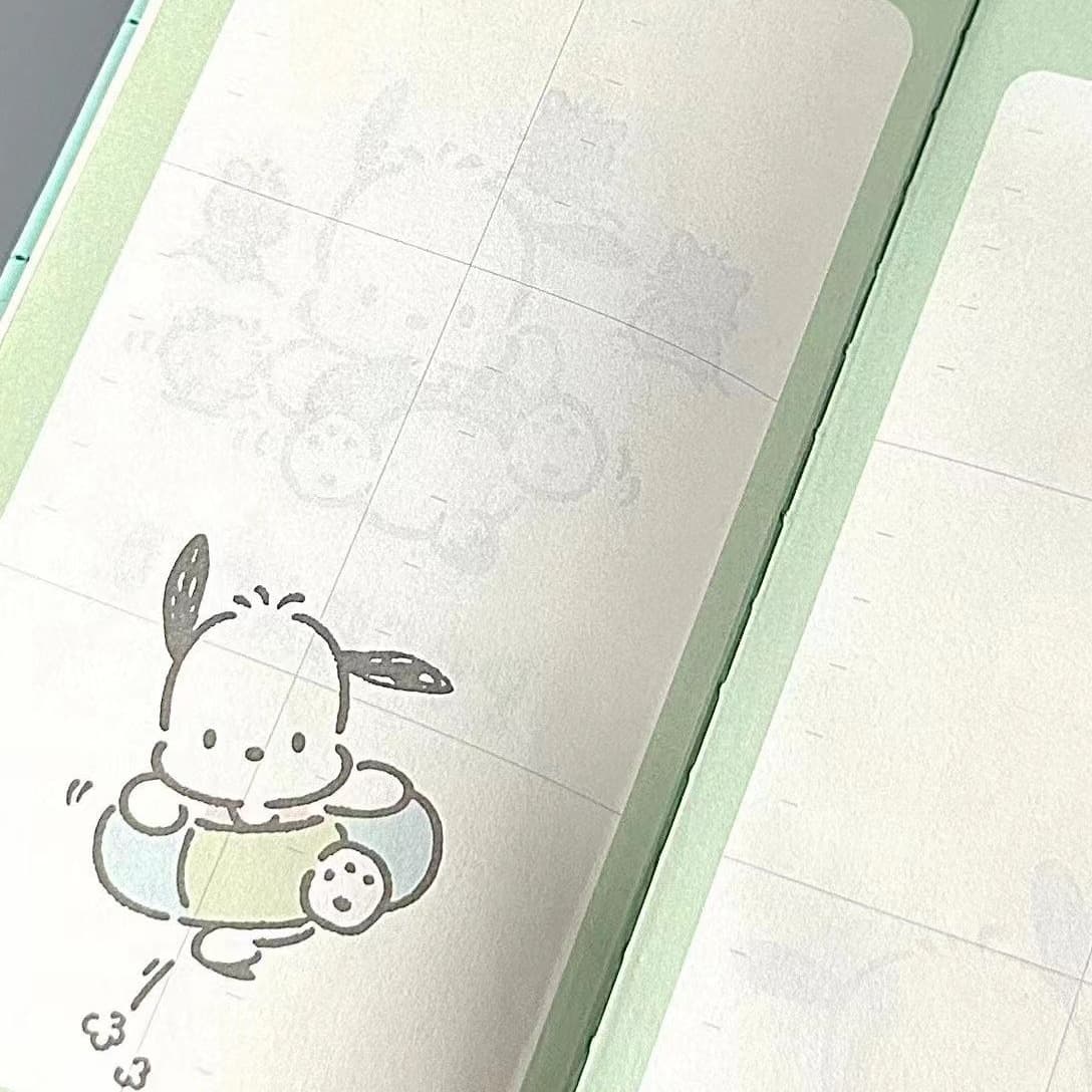 Cute Puppy Notebook Cute Girl Diary Japanese Note Plan Account Book Cartoon Student Pocket Book 3
