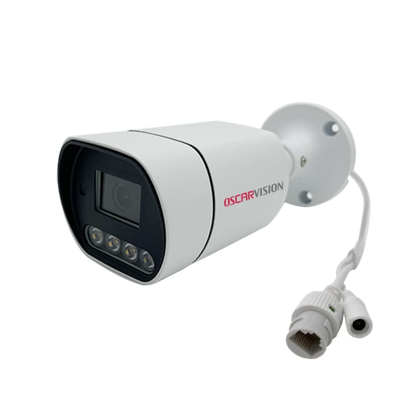 Outdoor waterproof HD surveillance camera POE powered smart night vision home construction site camera manufacturer wholesale 5