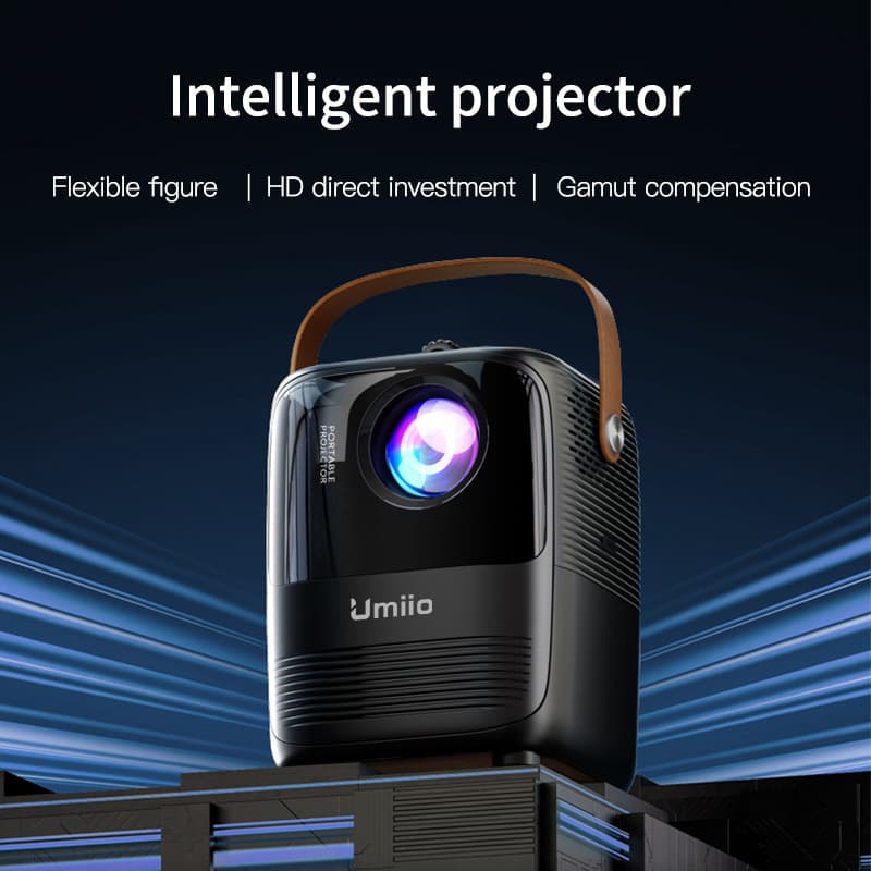 Cross-border umiio mini A008 outdoor portable home use S11 ultra-high definition projector small theater wholesale 4