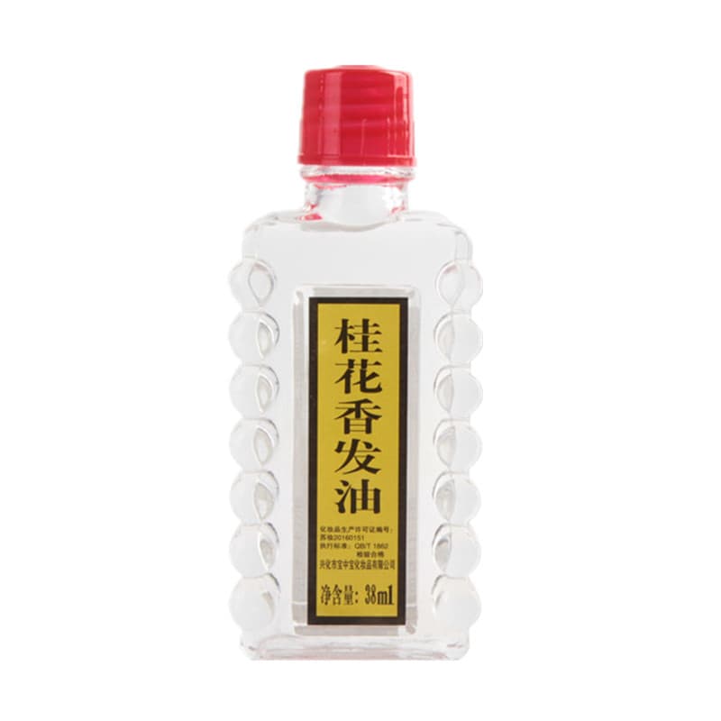 Baozhongbao Osmanthus fragrant hair oil 38ml aromatic and supple old-brand domestic hair care sesame oil head care for male and female students 6