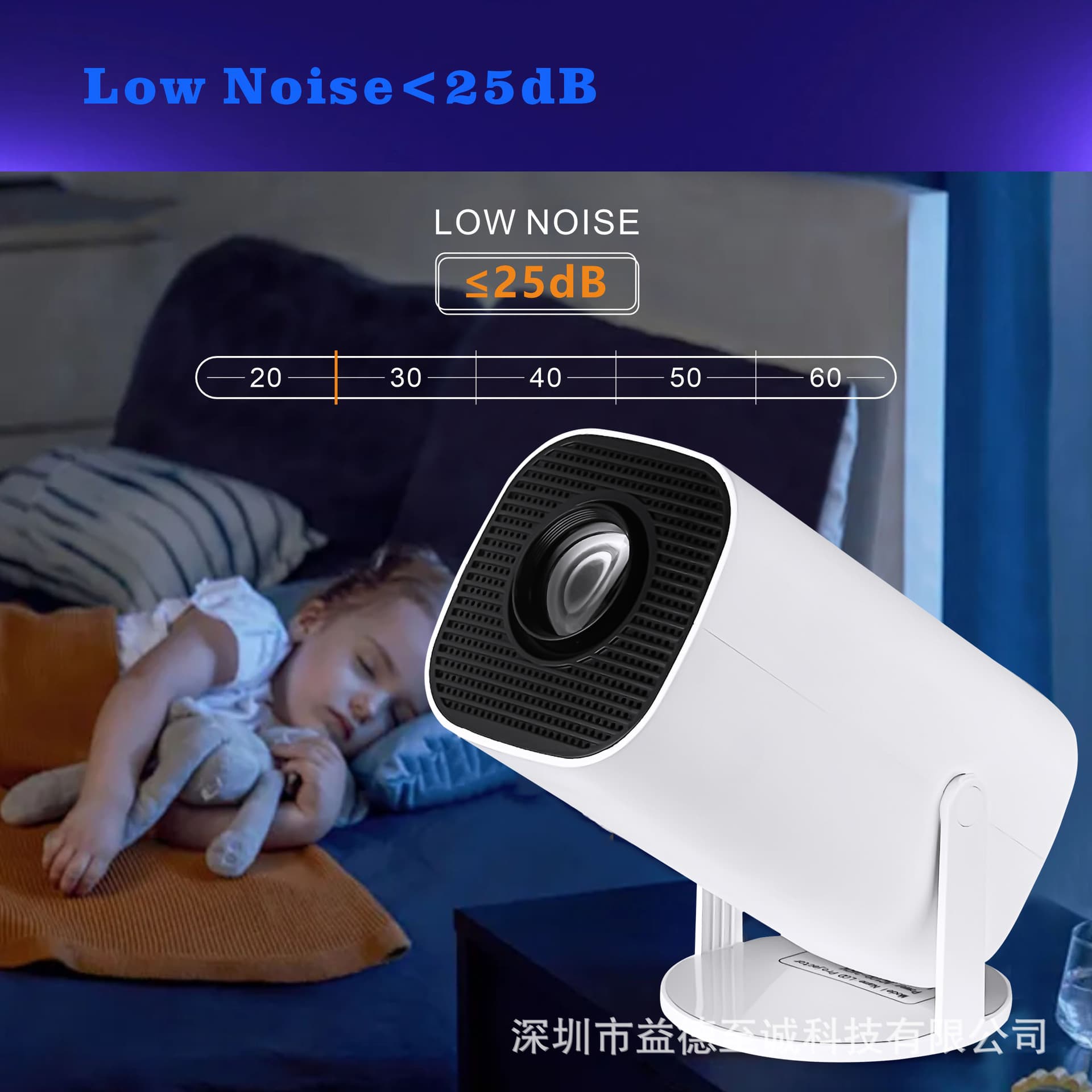Cross-border mini projector p30pro Android HD 4k home theater portable mobile phone projector 5