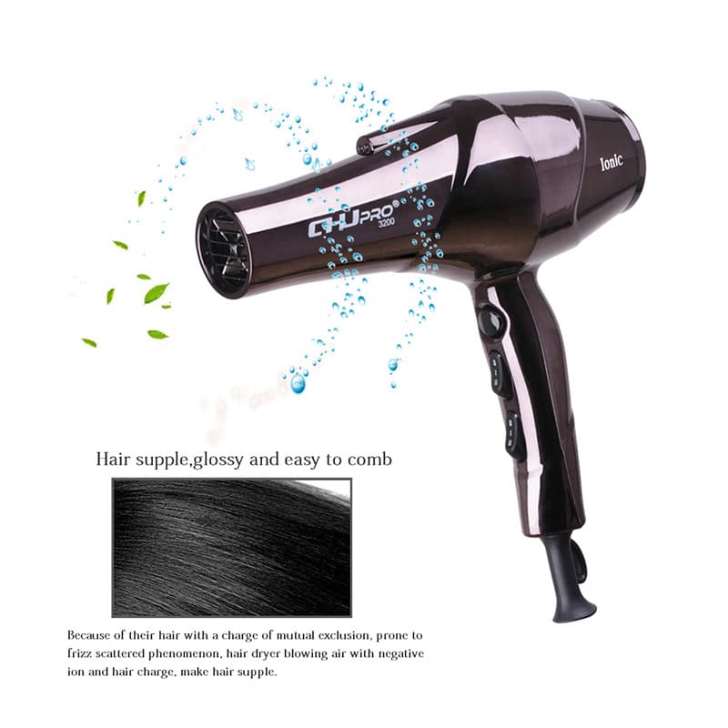 Cross-border infrared high-power hair dryer household negative ion hair dryer hair salon professional hair dryer wholesale 3