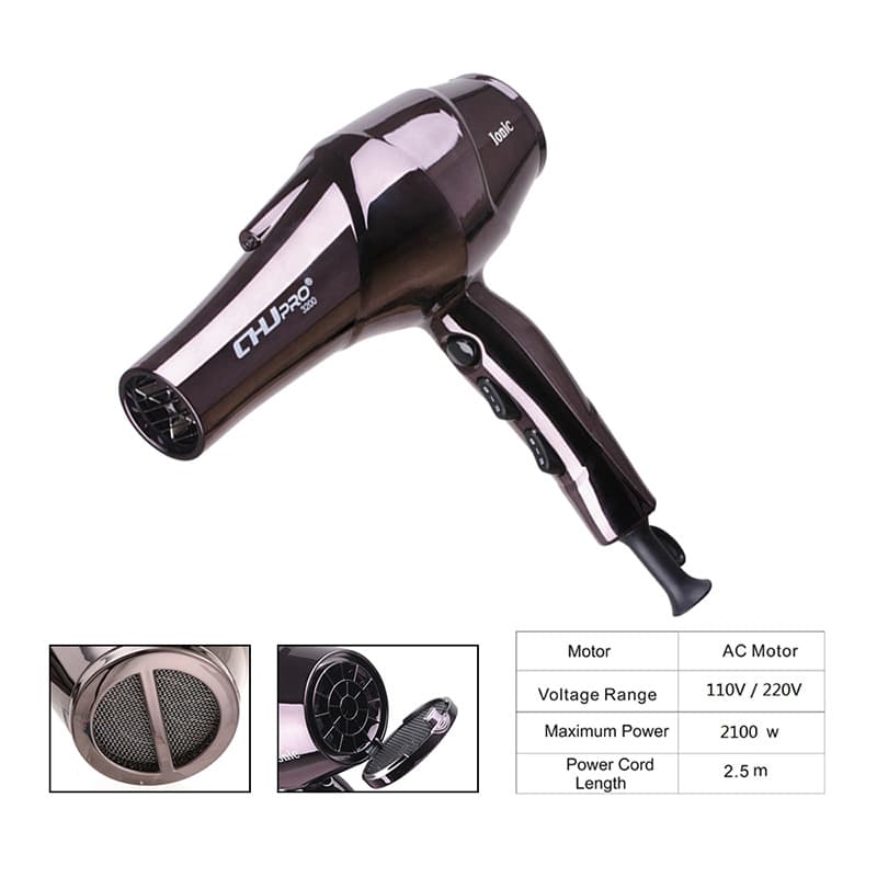Cross-border infrared high-power hair dryer household negative ion hair dryer hair salon professional hair dryer wholesale 5