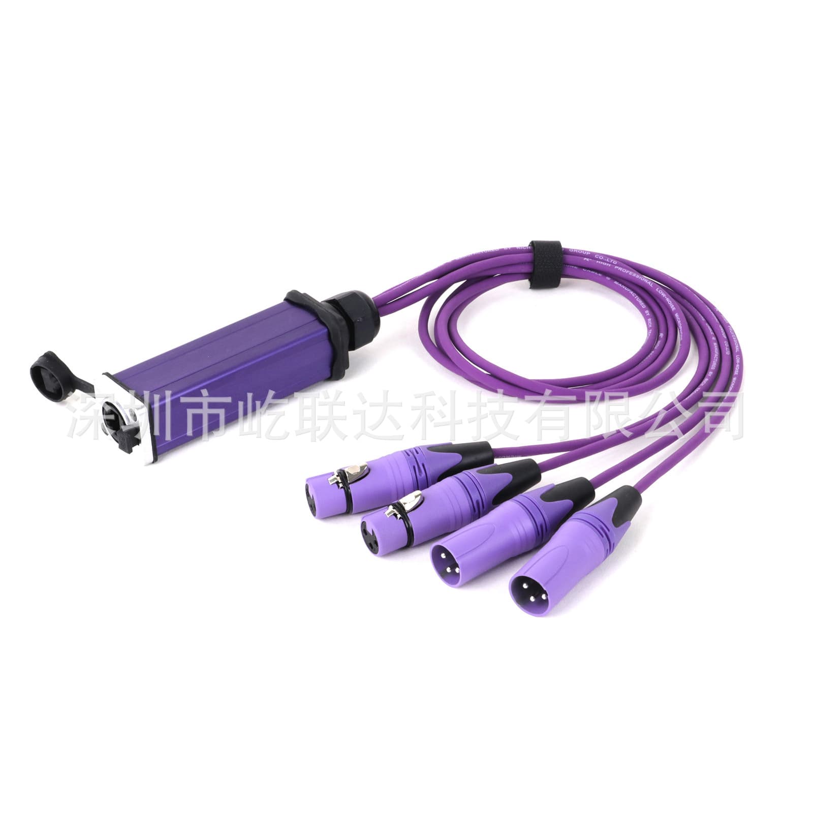 3-core male and female Ethernet connection DM512 power plug network cable XLR line microphone combination line 3