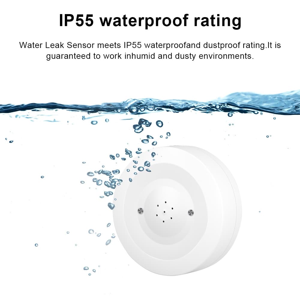 Tuya Flood Alarm Remote Smart Home WiFi Water Leak Sensor Detector WiFi Water Level Alarm 6