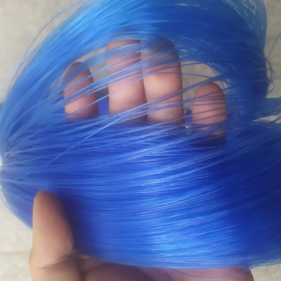 Blue fishing line, colored fishing line, braided fishing line, monofilament fishing line, hand dropped fishing line, nylon sea fishing line, 100 meters 2