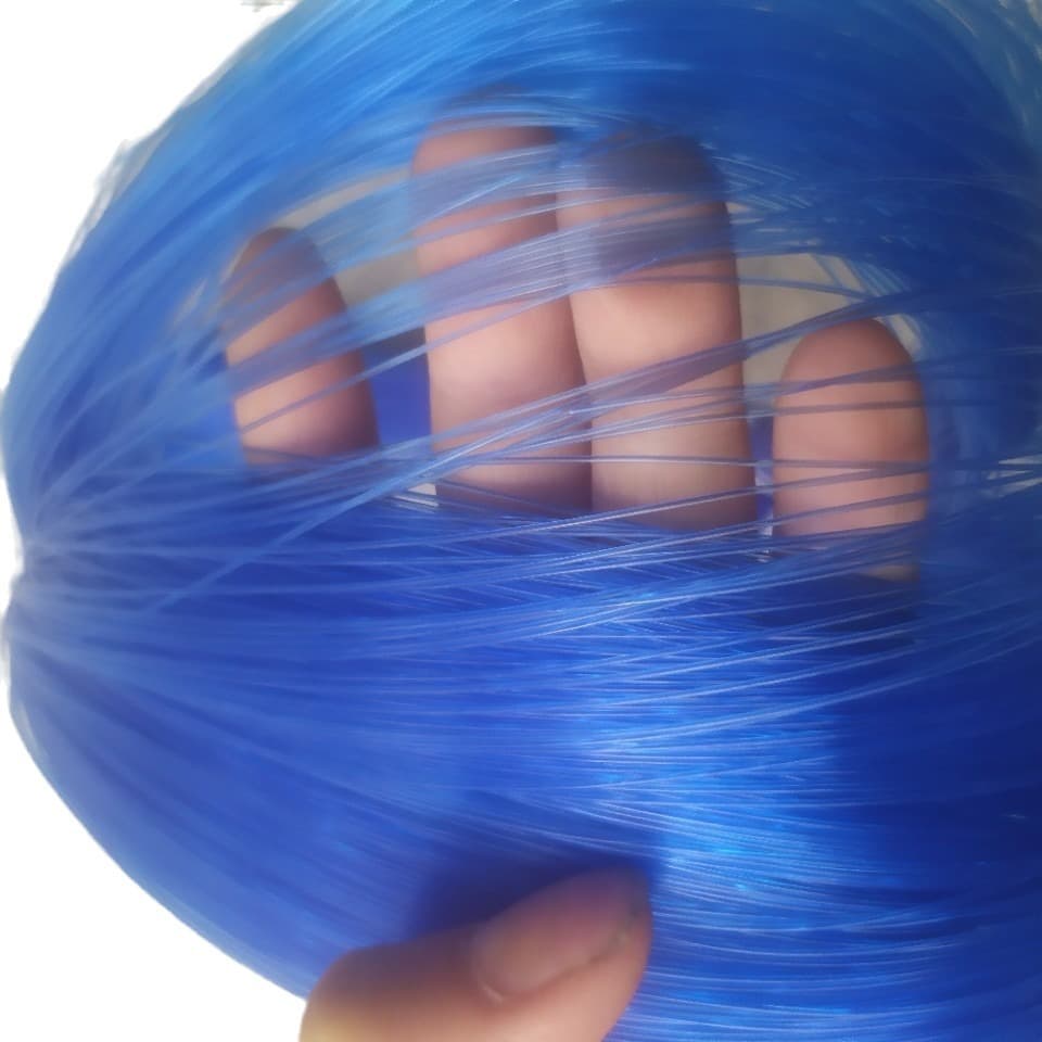 Blue fishing line, colored fishing line, braided fishing line, monofilament fishing line, hand dropped fishing line, nylon sea fishing line, 100 meters 6