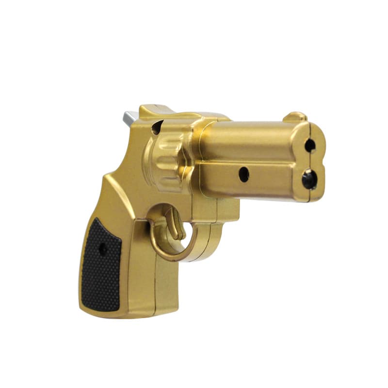 204 Mini Multi-Function Two-in-One Toy Small Pistol Infrared Laser Light + Keychain Small Flashlight 5