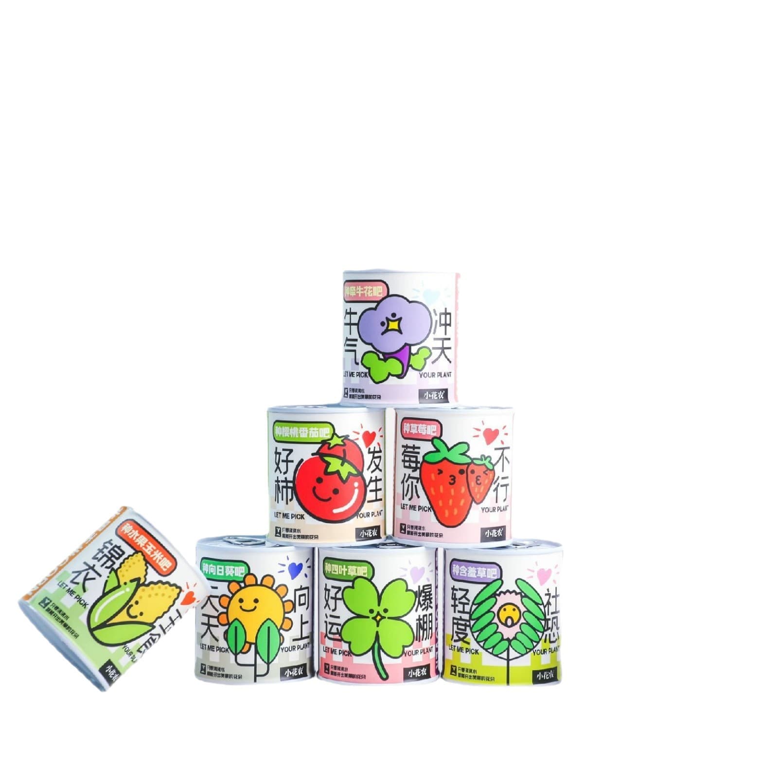 School opening gift blind box potted kindergarten gift indoor planting flower seeds student desktop green plant potted plant 6