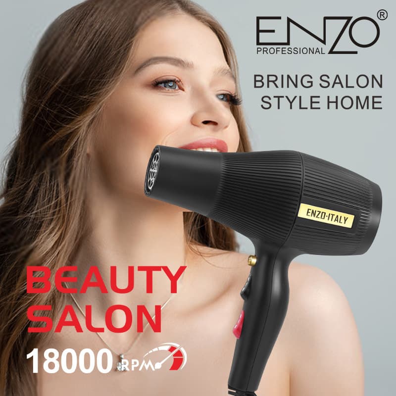 ENZO Enzo high-power barber shop hair salon home professional hot and cold hair dryer negative ion hair dryer 1