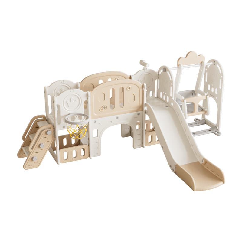 Children's slide indoor household 2 to 10 years old baby slide swing three-in-one family multi-functional playground 6