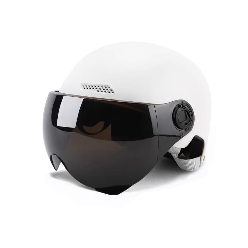 New national standard 3C certified electric vehicle helmet for women summer sun protection battery motorcycle half helmet men's four-season safety helmet 6