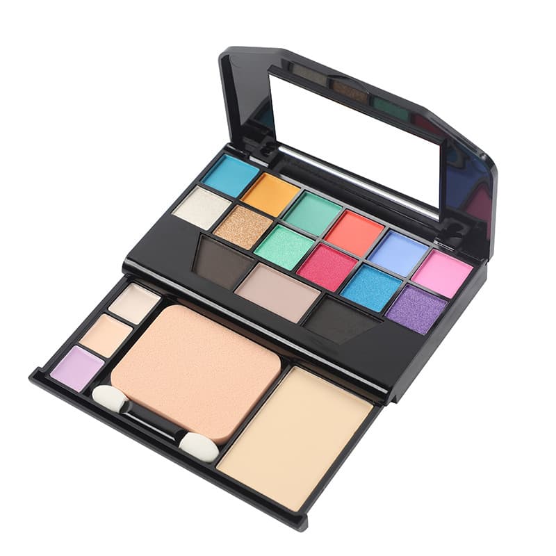 Dijiu high-gloss matte three-dimensional brightening eye shadow multi-color makeup palette multi-purpose 9918 long-lasting makeup glossy shimmer 1