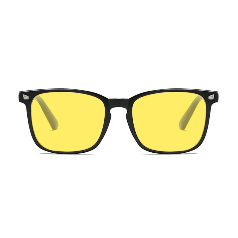 Cross-border retro night vision anti-blue light yellow men's and women's mobile phone flat glasses computer competitive gaming goggles 6