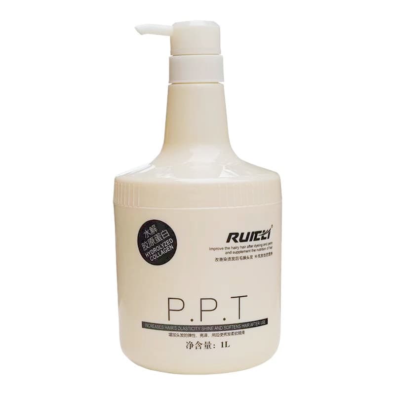Genuine PPT evaporation-free protein hair mask nutritional care moisturizing repair vat conditioner for frizzy barber shops 7