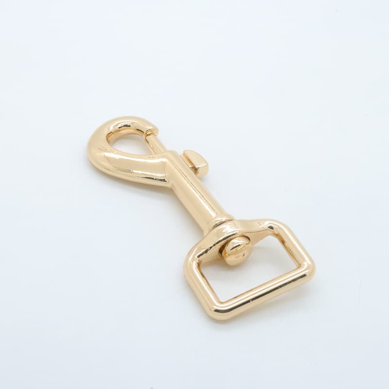Manufacturer wholesale pet supplies leash dog buckle webbing hook zinc alloy shoulder strap hook buckle hardware accessories 9