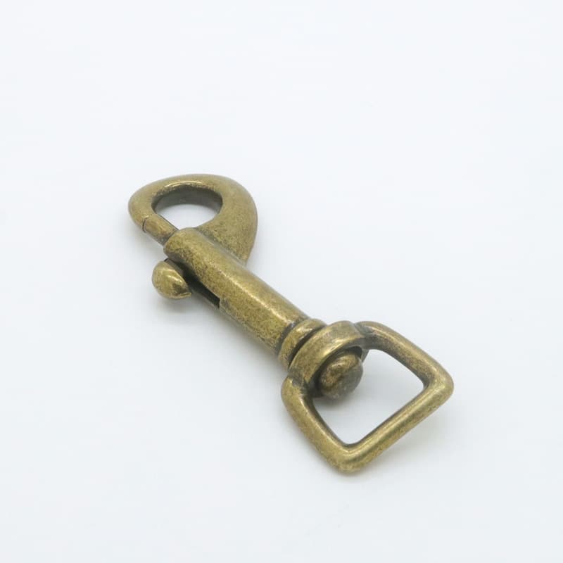 Manufacturer wholesale pet supplies leash dog buckle webbing hook zinc alloy shoulder strap hook buckle hardware accessories 10
