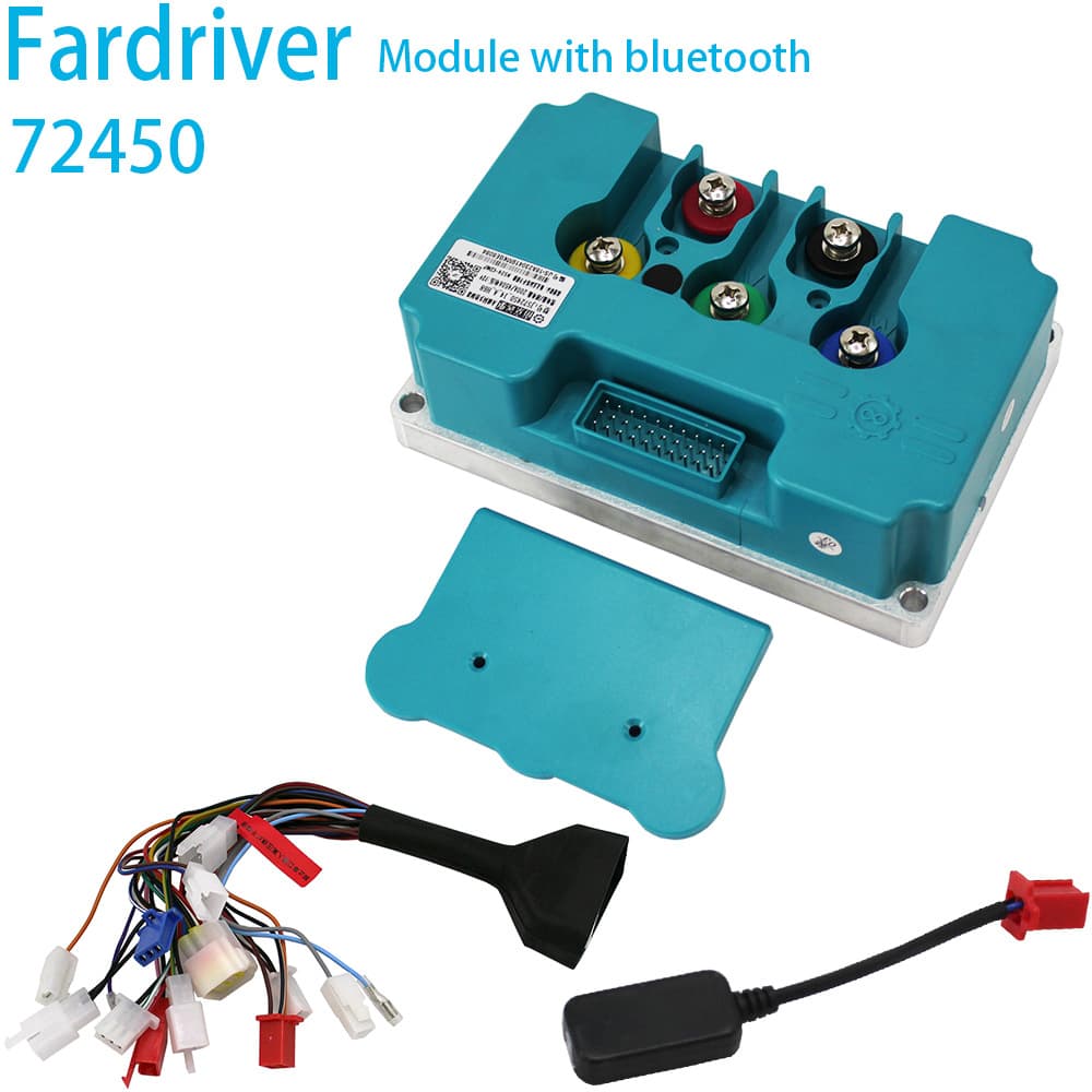 Fardriver Nanjing Fardrive ND72450 sine wave vector field weakening controller 200/450A with Bluetooth 2
