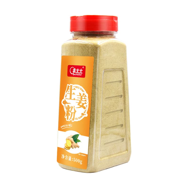 Good wife edible ginger powder 500g bottled commercial stir-fry cold pickled to remove fishy barbecue kitchen cooking seasoning 6