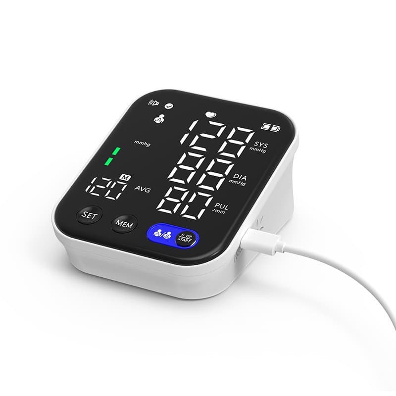 Cross-border export upper arm sphygmomanometer broadcasting LED screen household electronic measuring instrument intelligent voice broadcasting 6