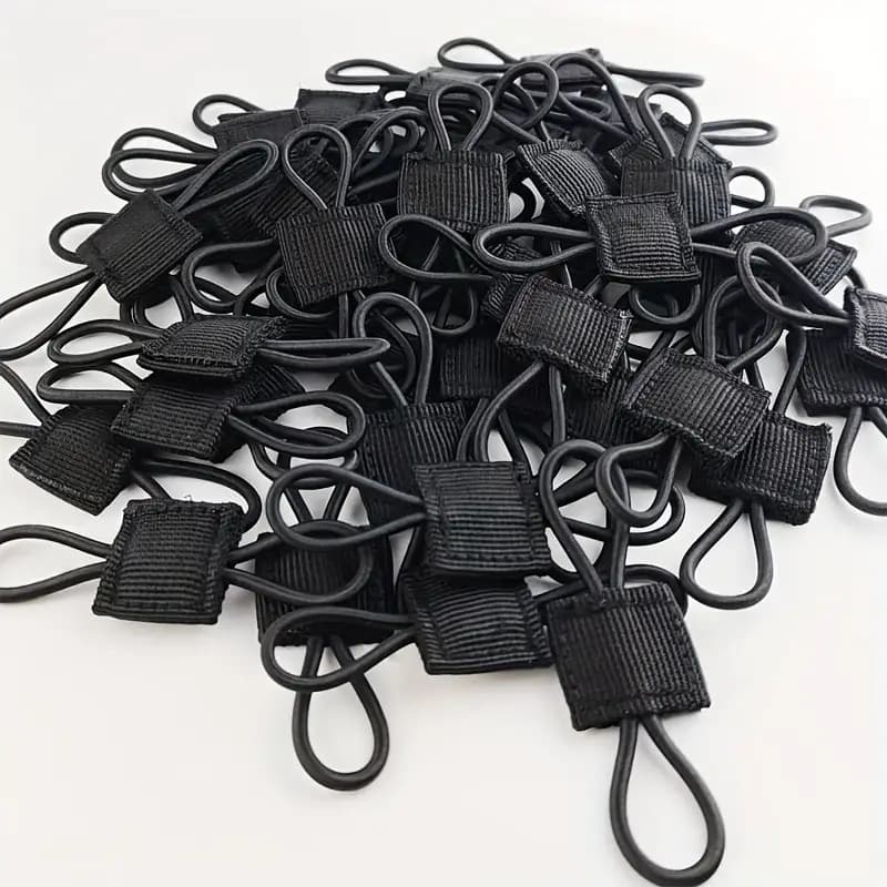 Outdoor tactical moll system backpack accessories vest accessories tactical buckle camouflage hole multi-purpose rope 6