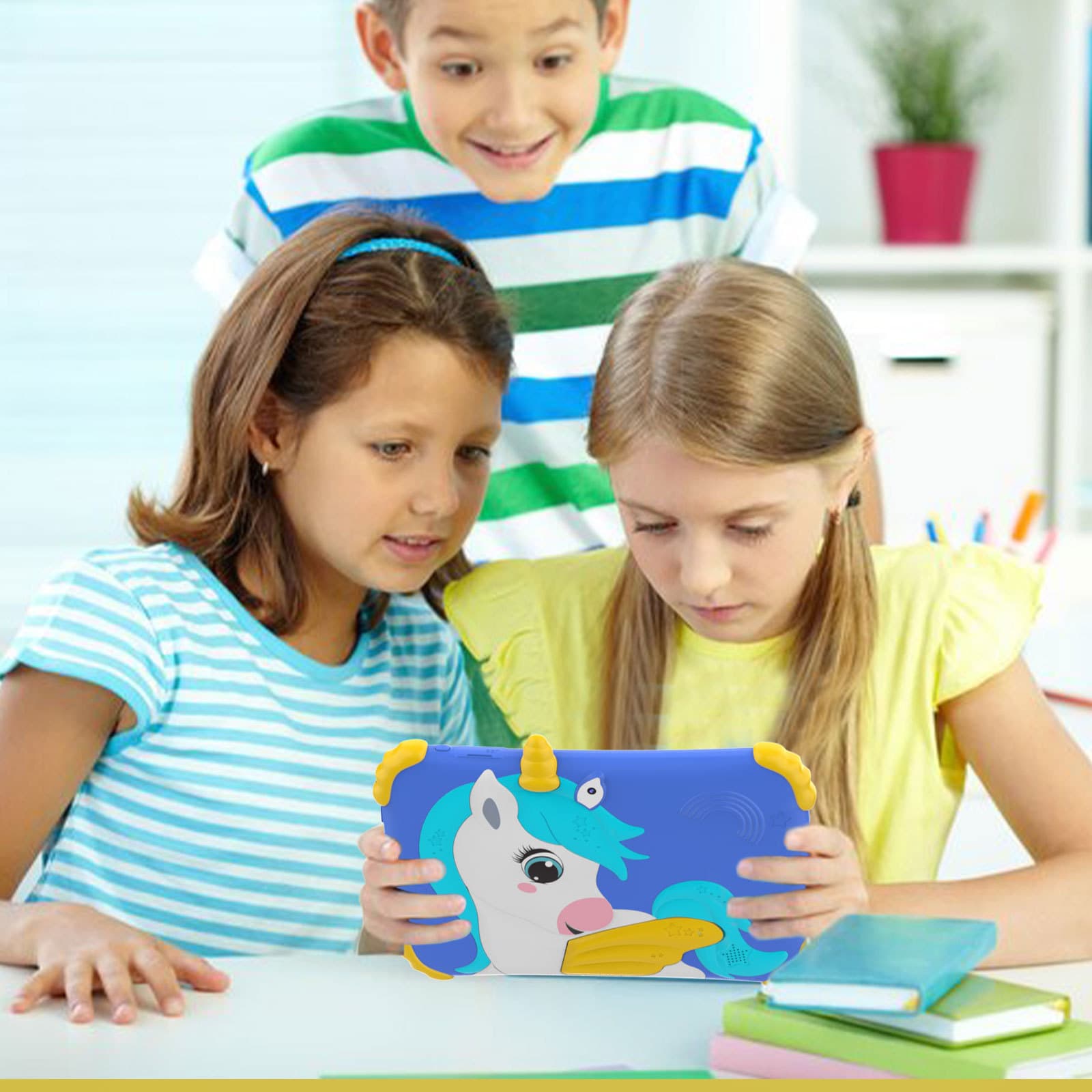 7 Inch Best Kids Learning Tablet Kids Tags Android Baby Toy Tablet Education Wifi 6