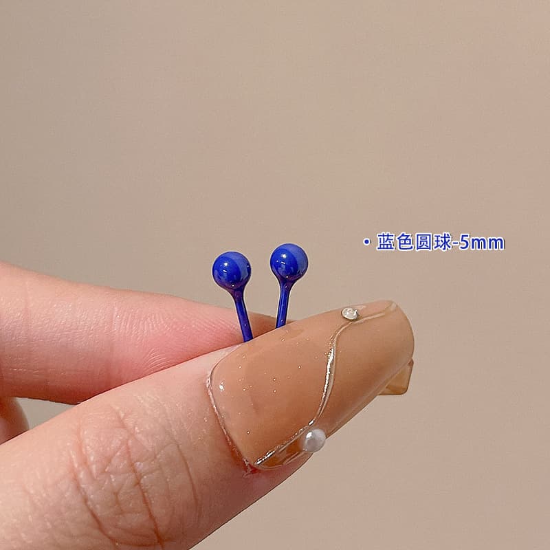 Medical bio-porcelain ear piercing earrings for women, ceramic ear sticks for sleeping without removing men’s ear bone nails, ear needles and earrings wholesale 9