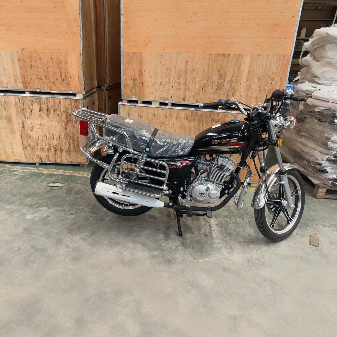 Export African Prince 125cc 150cc two-wheeled motorcycle fuel motorcycle 4