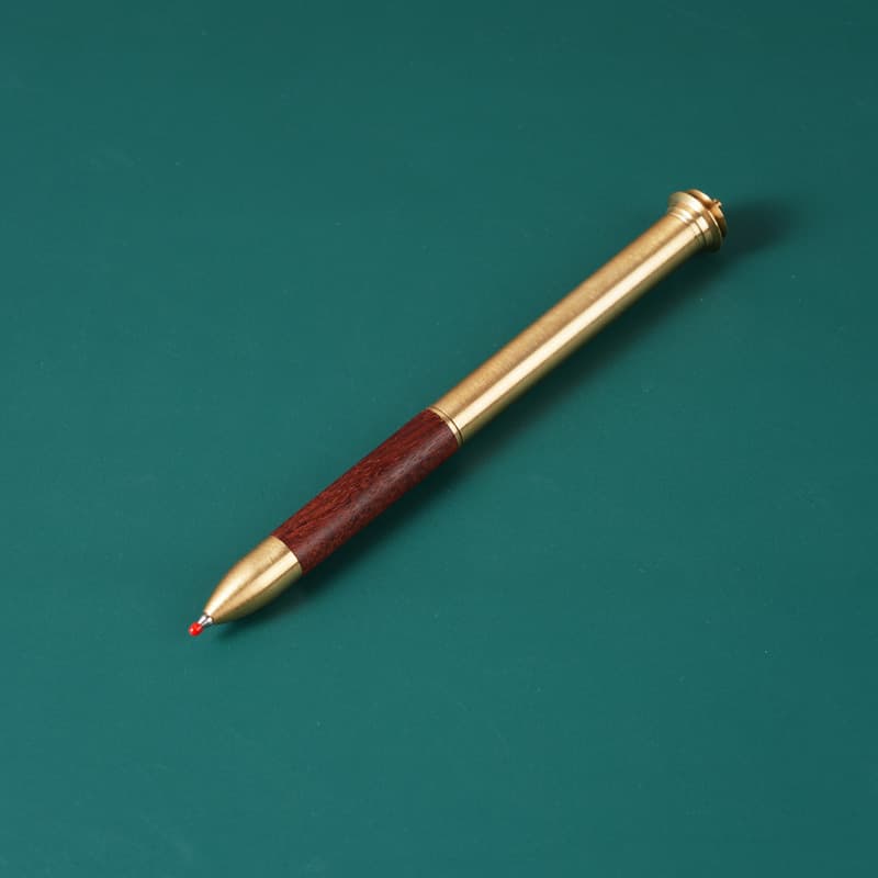 New office gift set brass pen holder signature pen corporate cultural and creative cultural promotion souvenir study set 5