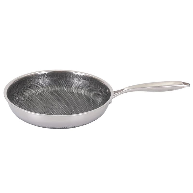 Three-layer steel pot set stainless steel non-stick cookware gift cross-border export kitchen supplies pan composite 7