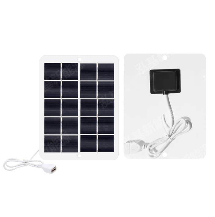 5V3W solar flexible photovoltaic panel portable USB output outdoor energy storage mobile phone power supply charging board 5