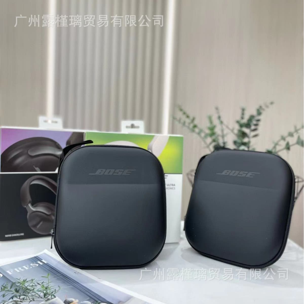 Factory QC65 ANC Noise Canceling Headphones QC Ultra Wireless Bluetooth Headphones Earmuffs with Leather Bag 3
