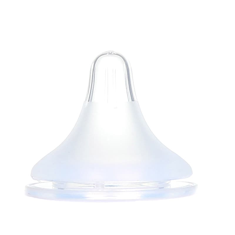 Suitable for wide-mouth baby bottle nipples, silicone frosted double-layer thickening, suitable for wide-mouth baby bottles, mother and baby wholesale 6