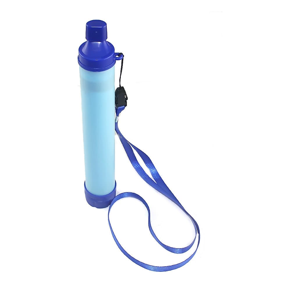 Outdoor survival water purifier, outdoor drinking water, portable direct drinking filter, straw, survival water purification pen, camping equipment 6