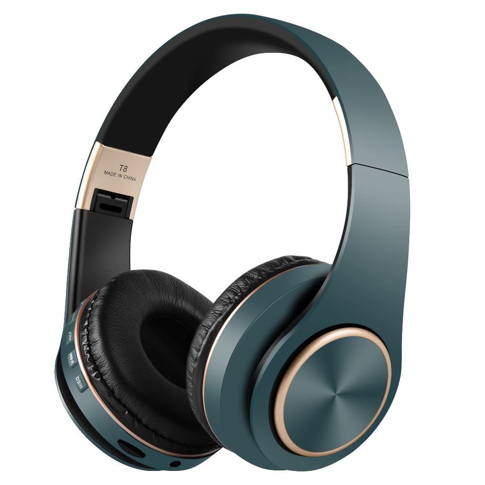 Ultra-long battery life ANC noise reduction portable folding soft large earmuffs head-mounted Bluetooth headset wireless gaming headset 8