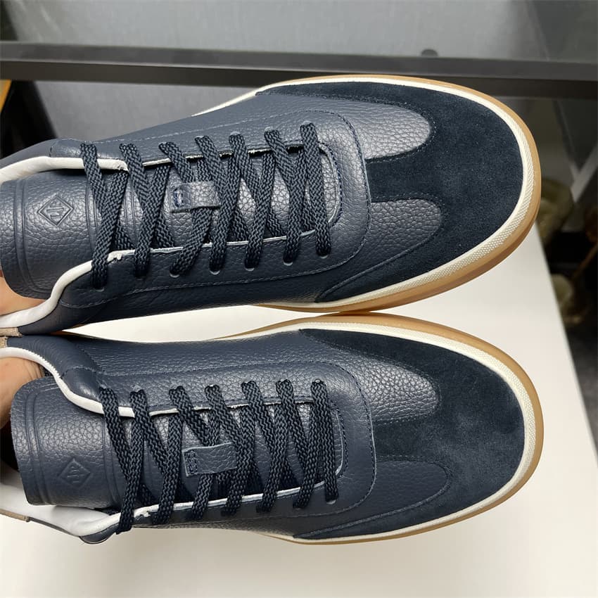 2025 Spring and Autumn New White Shoes LP Men's Shoes Casual Sports Shoes Color Matching Moral Training Shoes Flat Single Shoes Couple Style 9