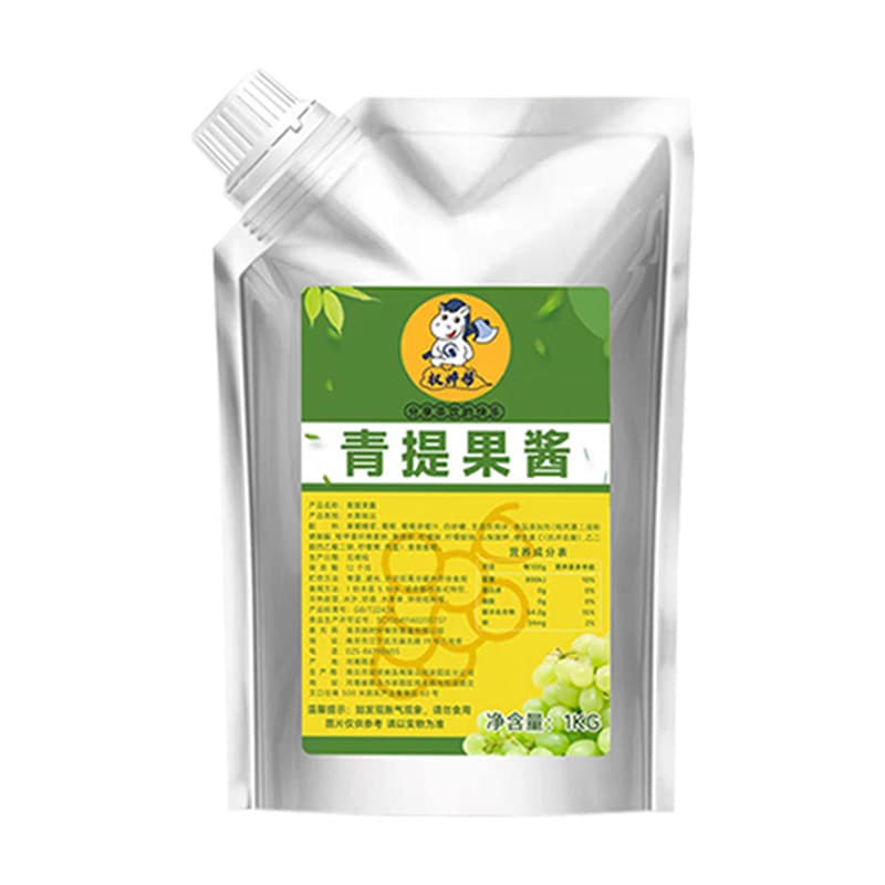 Quan Que Bang Qing Ti Concentrated Juice Puree Puree Flavored Beverage Concentrated Commercial Sunshine Rose Juice Puree Milk Tea 7
