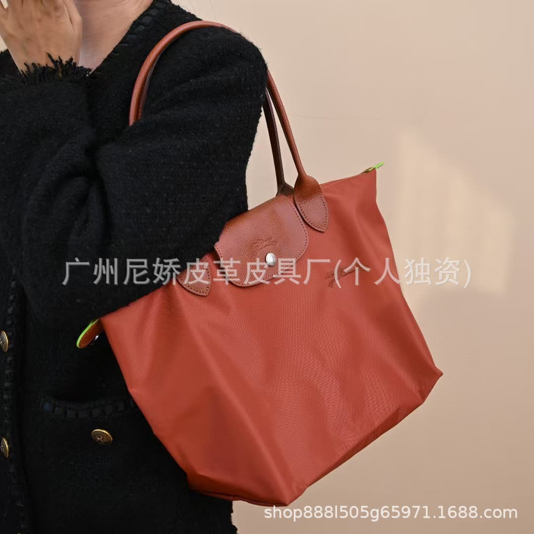 High-quality Faron Xiang large-capacity women's tote bag shoulder portable commuter convenient bag nylon armpit bag upgraded version 10