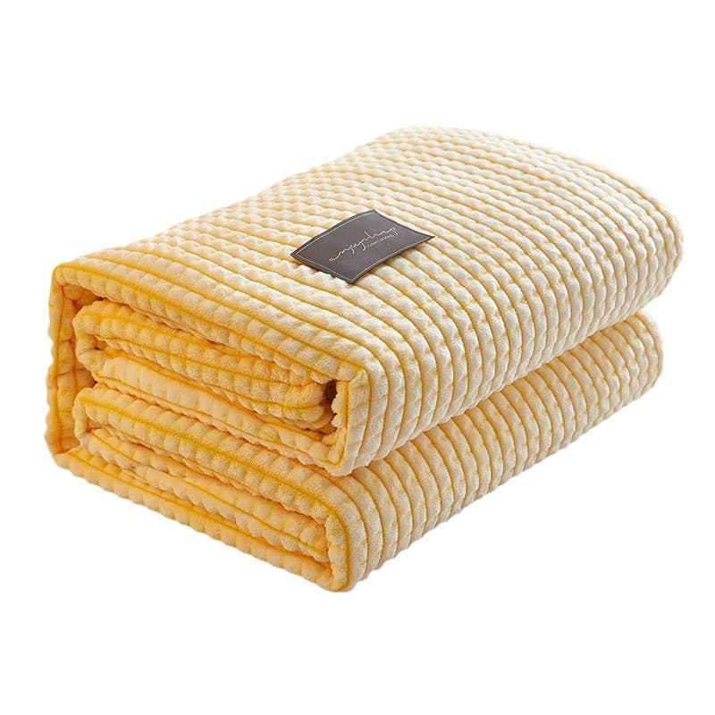 Blankets Wholesale Office Nap Blanket Coral Fleece Blanket Flannel Small Blanket Air Conditioning Blanket Gift Sofa Cover Blanket 6