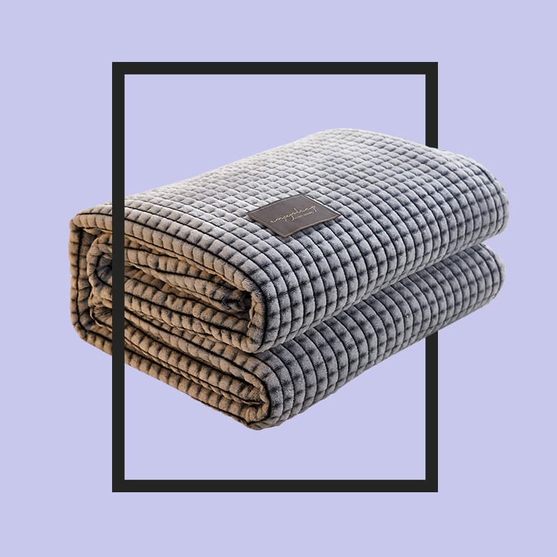 Blankets Wholesale Office Nap Blanket Coral Fleece Blanket Flannel Small Blanket Air Conditioning Blanket Gift Sofa Cover Blanket 7