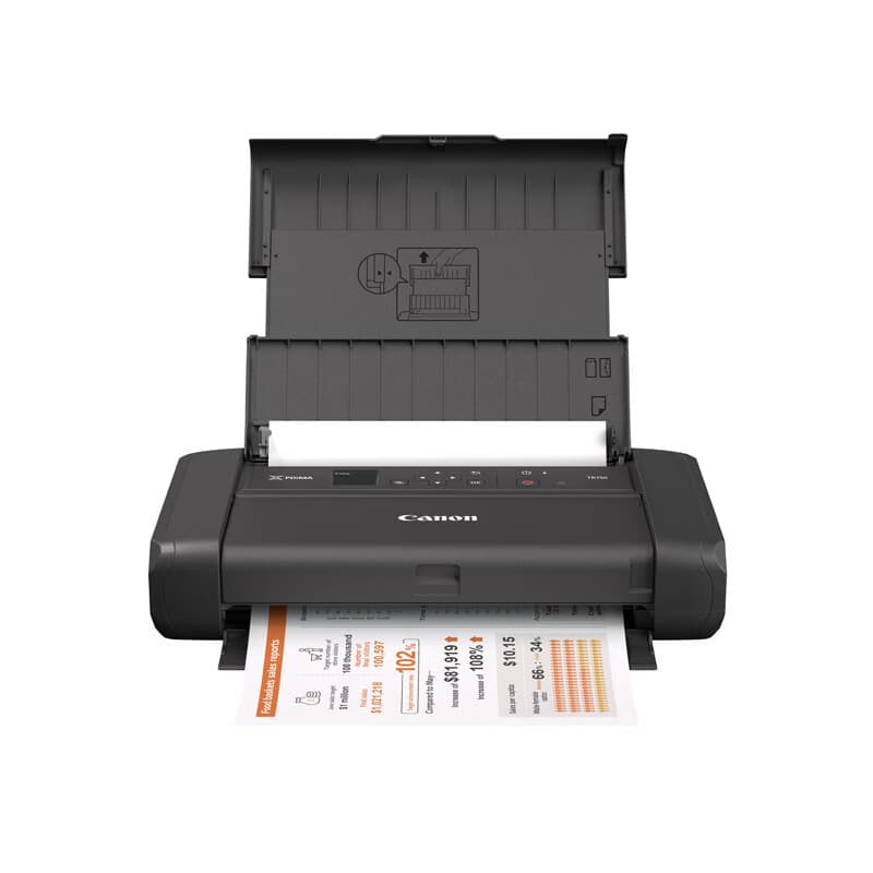 TR150 wireless color inkjet portable printer wireless direct connection remote printing 4