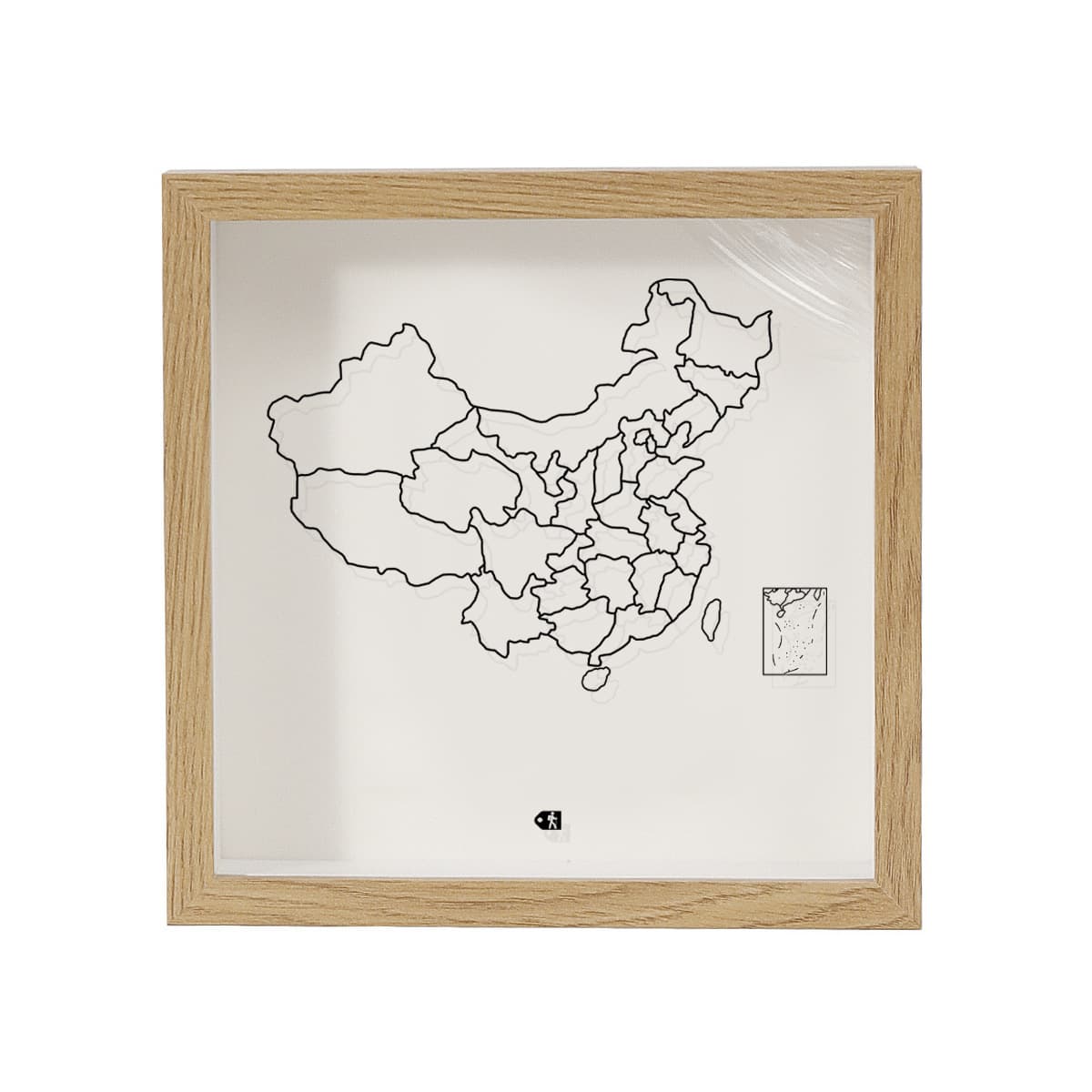 Concert Ticket Storage Frame Travel Ticket Air Ticket Memory Photo Frame Piggy Bank Map Frame Time Fragments Photo Frame 3