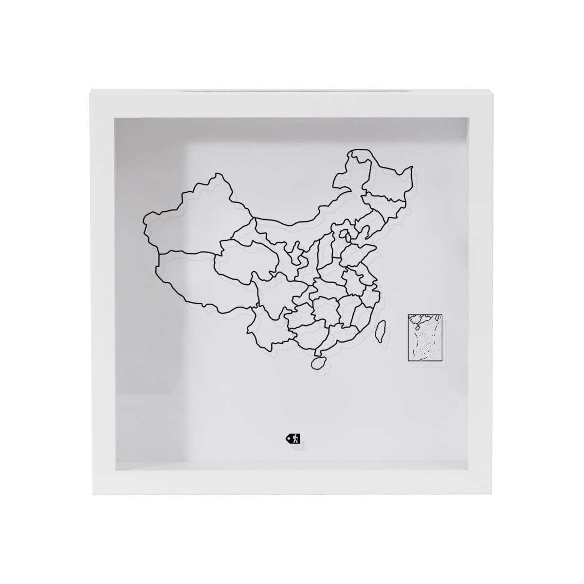 Concert Ticket Storage Frame Travel Ticket Air Ticket Memory Photo Frame Piggy Bank Map Frame Time Fragments Photo Frame 10