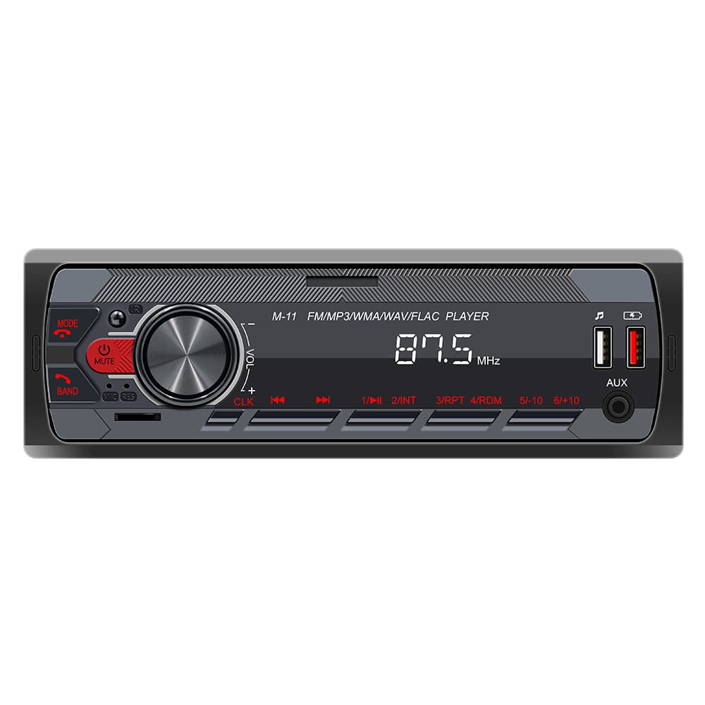 New 12V car MP3 player Bluetooth hands-free colorful light audio central control modified FM car radio 7