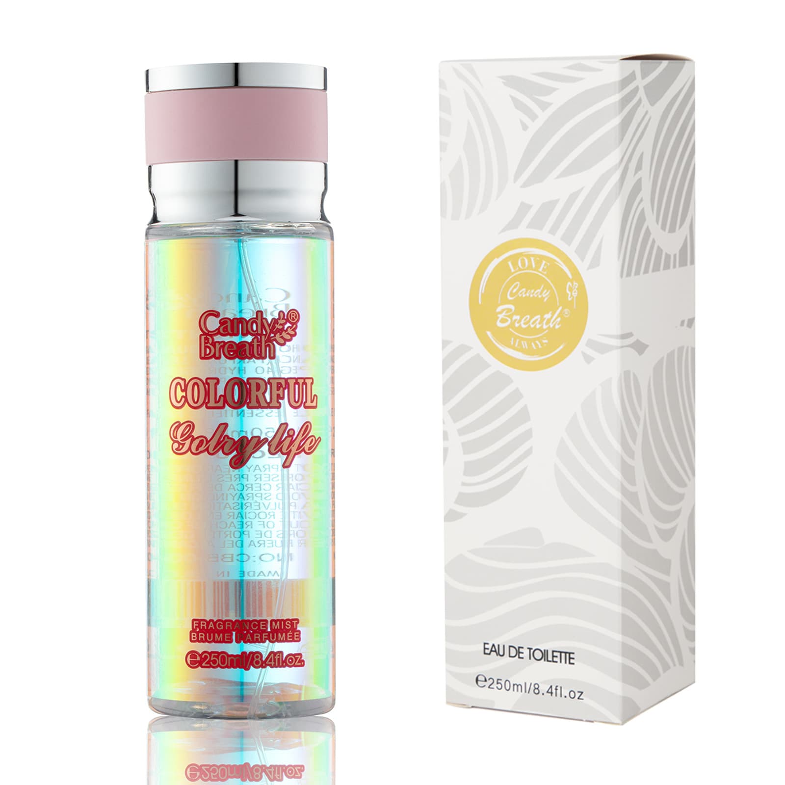Cross-border foreign trade perfume 250ml women's fragrance body mist body spray popular long-lasting perfumes 10
