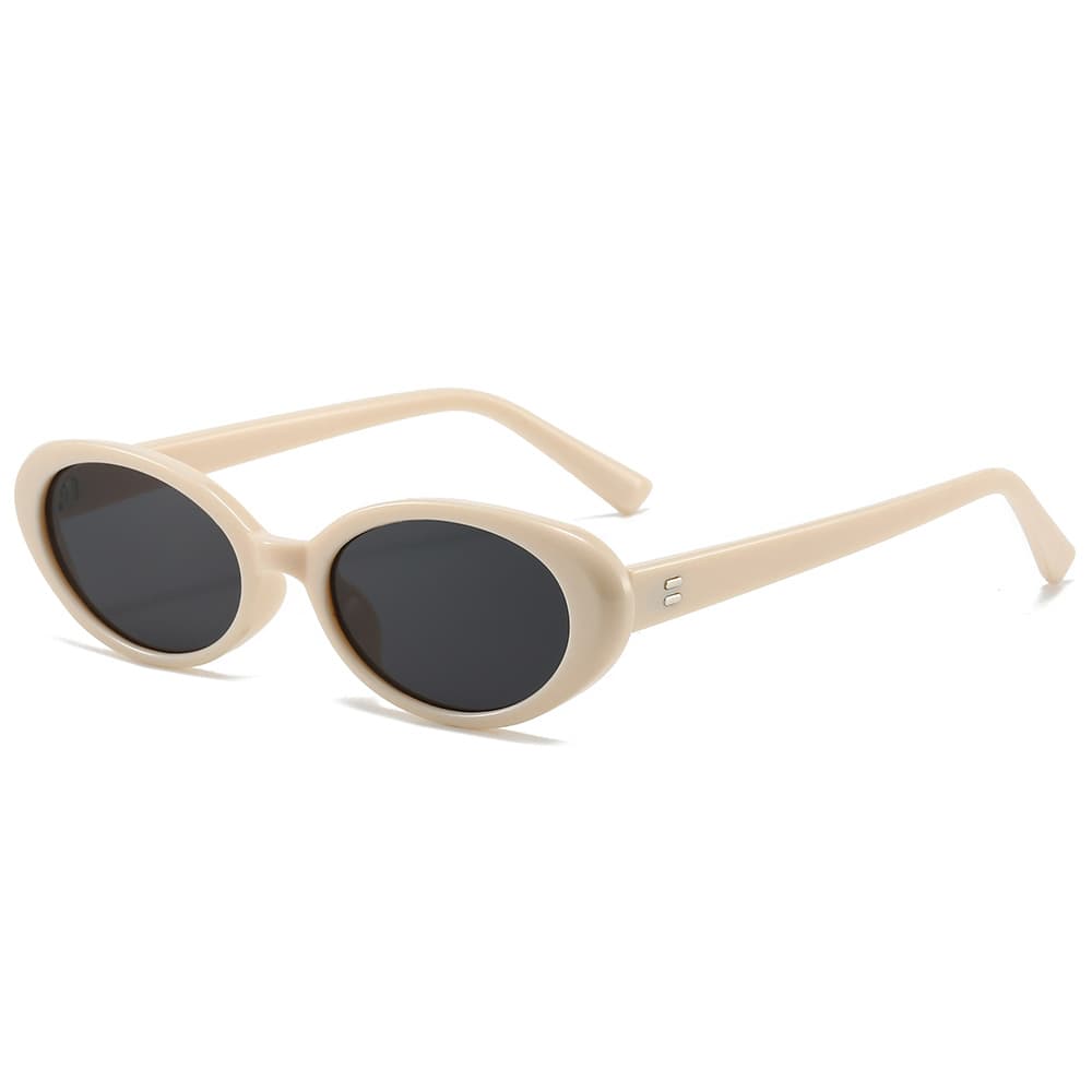 Popular retro oval small frame personalized sunglasses cross-border European and American Amazon Xiyin best-selling sunglasses 2