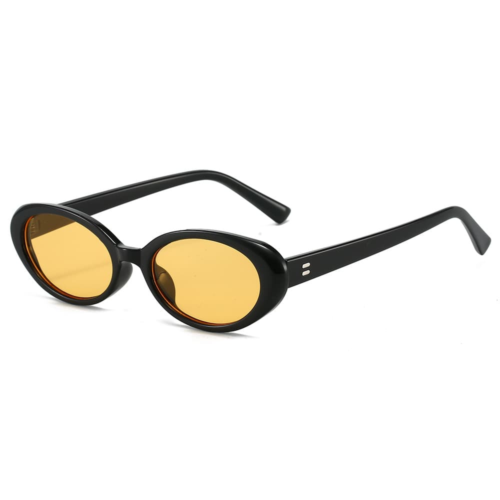 Popular retro oval small frame personalized sunglasses cross-border European and American Amazon Xiyin best-selling sunglasses 6