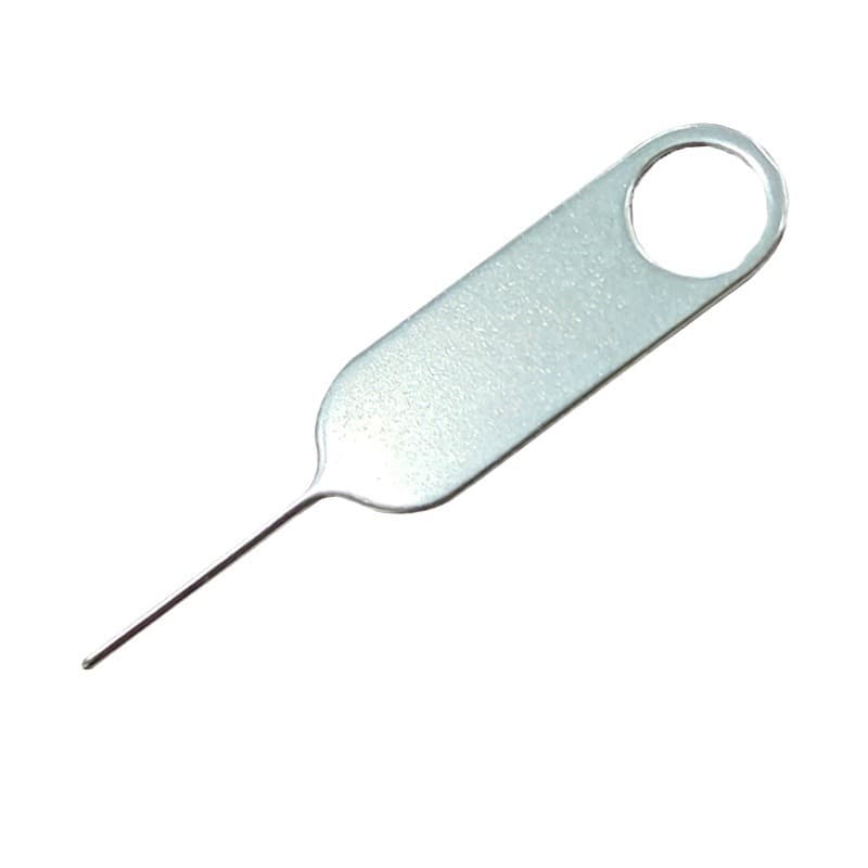 2 pieces of universal mobile phone card extractor for Android and other smart devices, card opener, SIM card thimble key ring 6