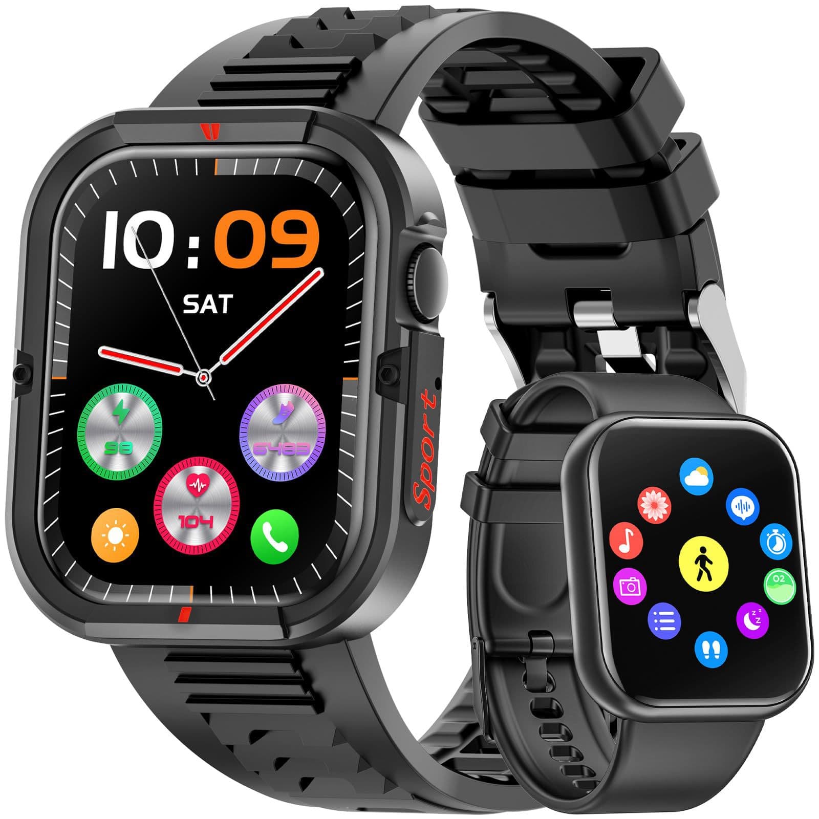 Cross-border hot-selling outdoor sports smart watch, heart rate sleep, Bluetooth call, fitness, cycling and climbing watch 4